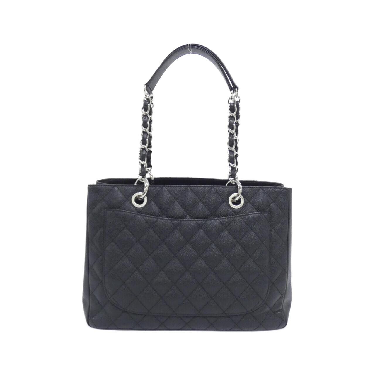 CHANEL 50995 Shoulder Grained Calfskin 黑色 荔枝紋牛皮 中古品A - 縮圖 2