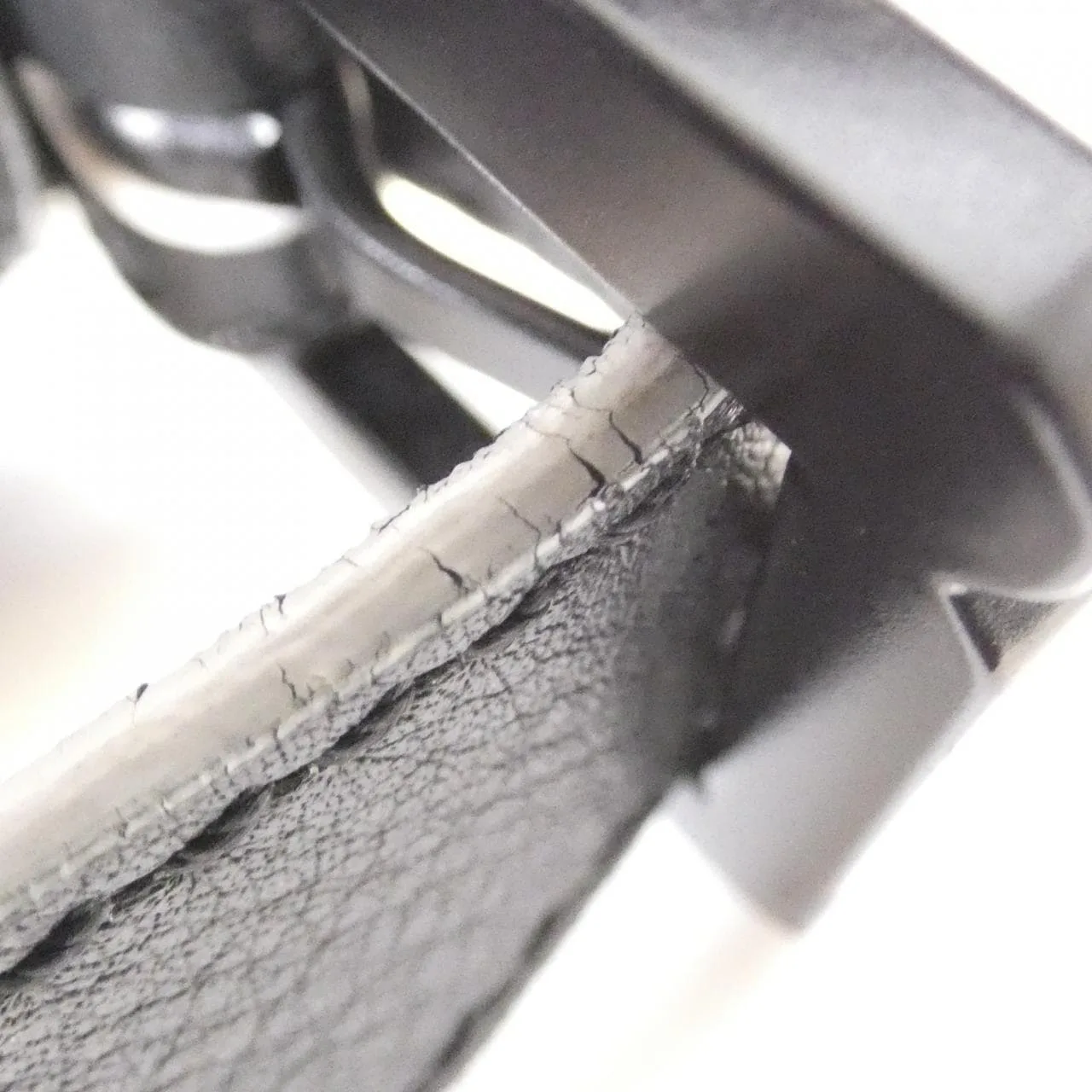 FENDI Baguette 8BR600 41K Shoulder Leather 黑色 皮革 中古品A - 縮圖 8