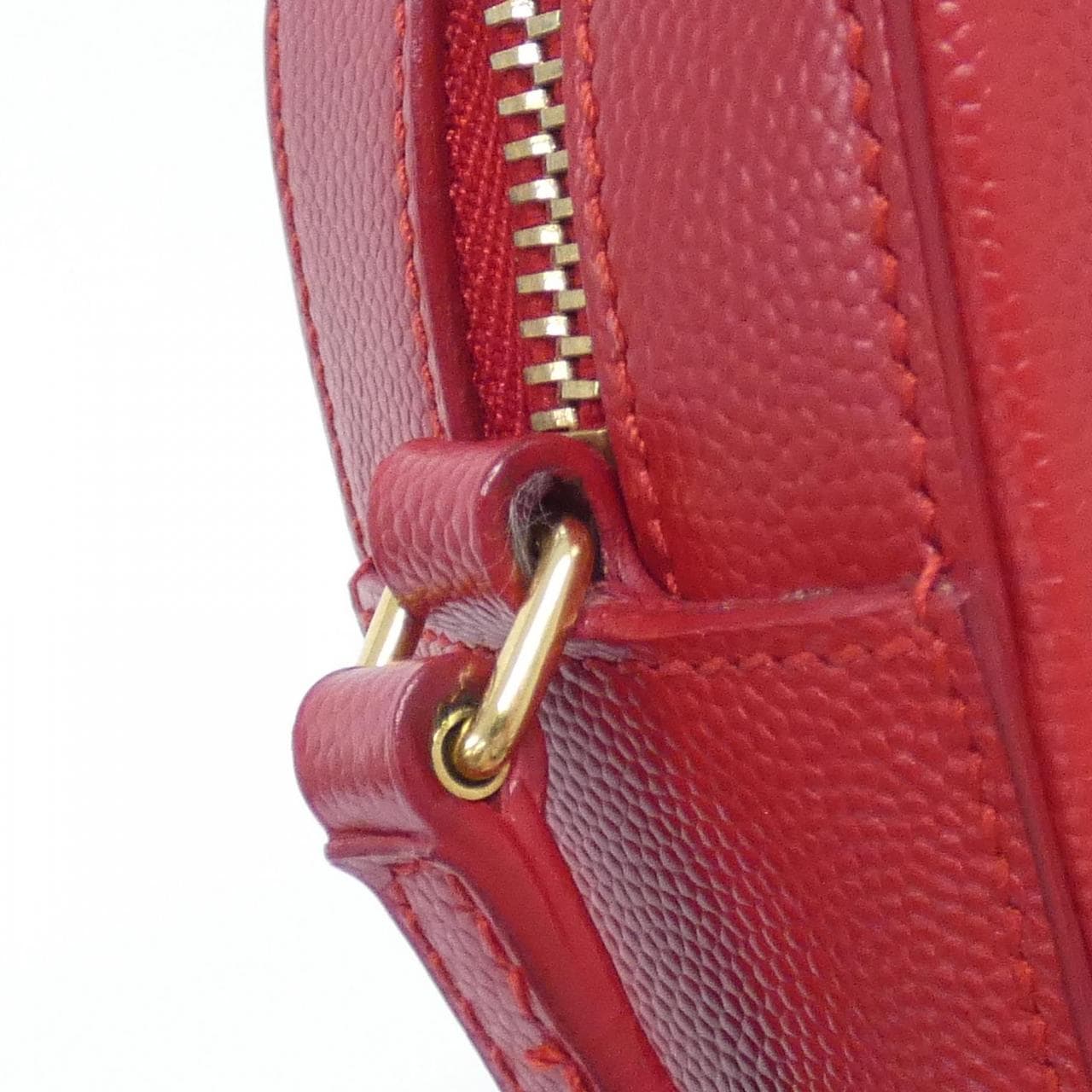 SAINT LAURENT 395791 BOW0J Shoulder Bag Red - Thumbnail 6