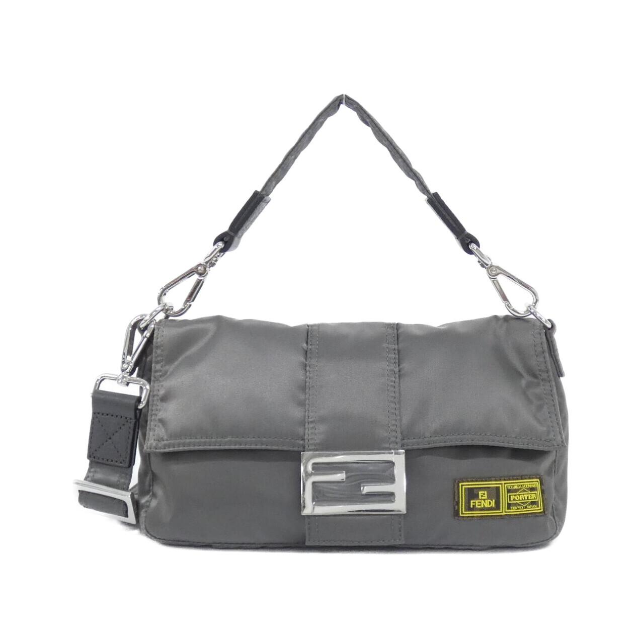 FENDI Baguette 7VA472 A91S Belt Bag Nylon Black