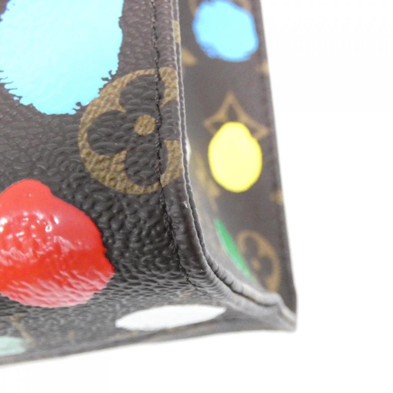 LOUIS VUITTON OnTheGo M46380 Bag Monogram 黑色 Monogram 中古品A - 縮圖 3