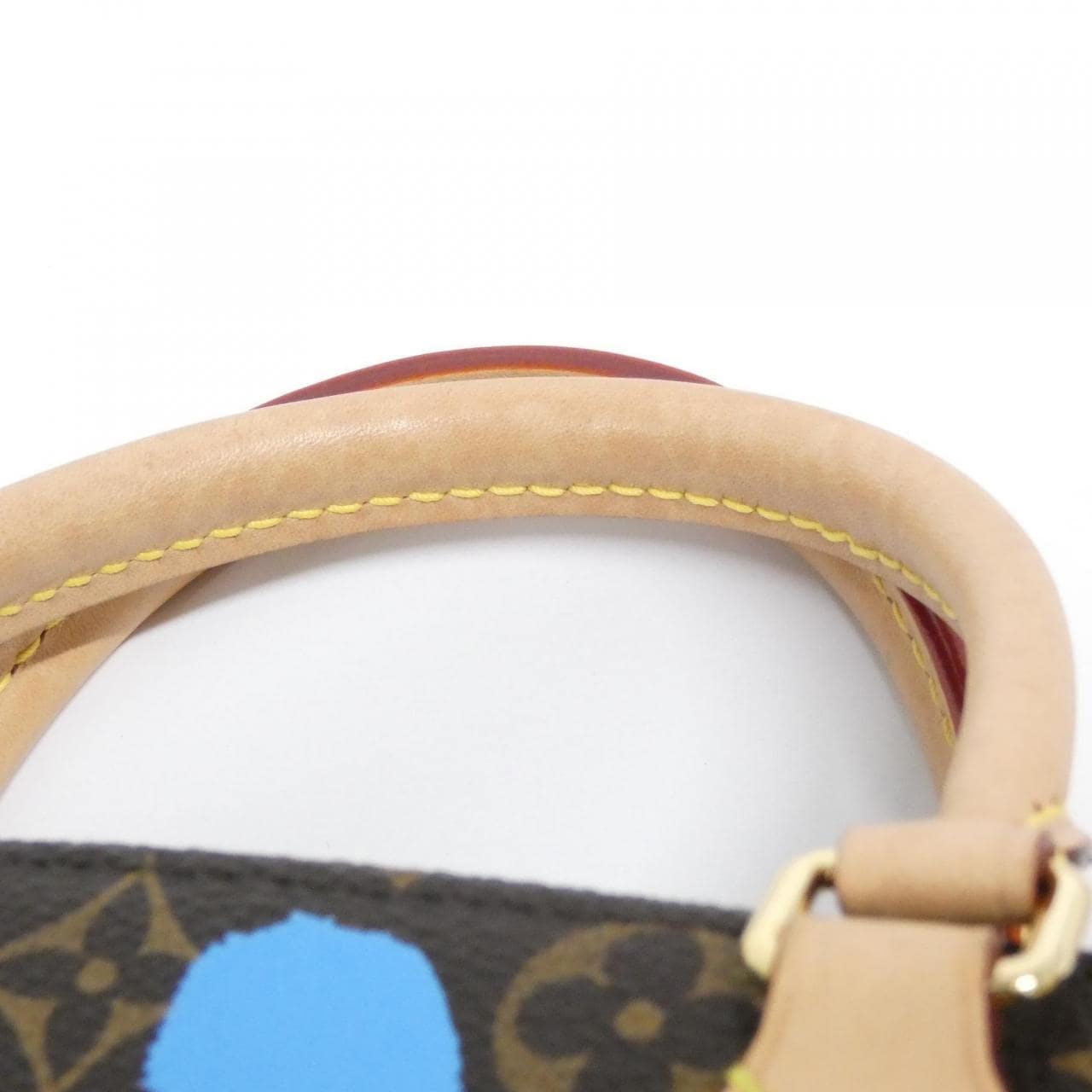 LOUIS VUITTON OnTheGo M46380 Bag Monogram 黑色 Monogram 中古品A - 縮圖 7