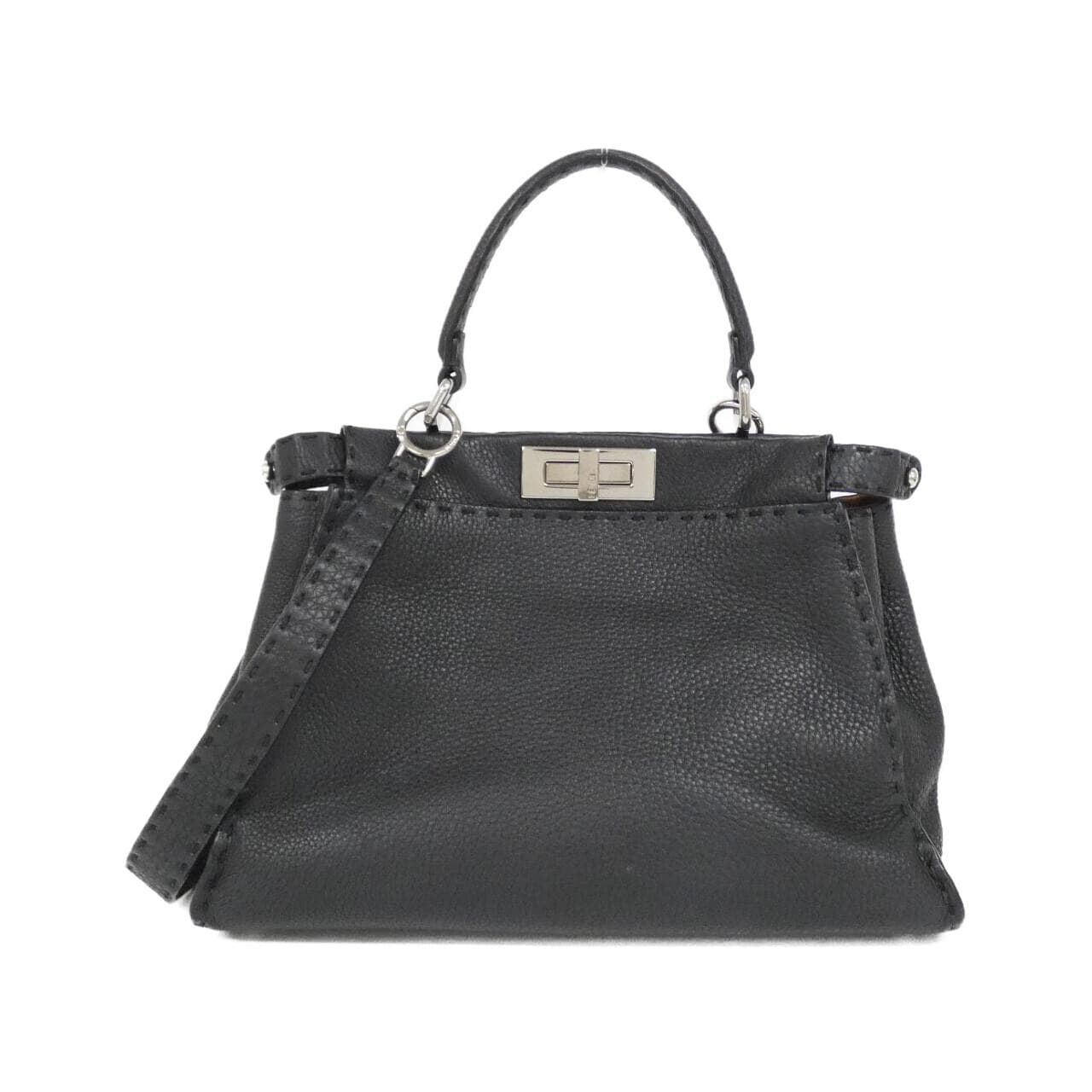 FENDI Peekaboo 8BN290 Q0J Bag Black