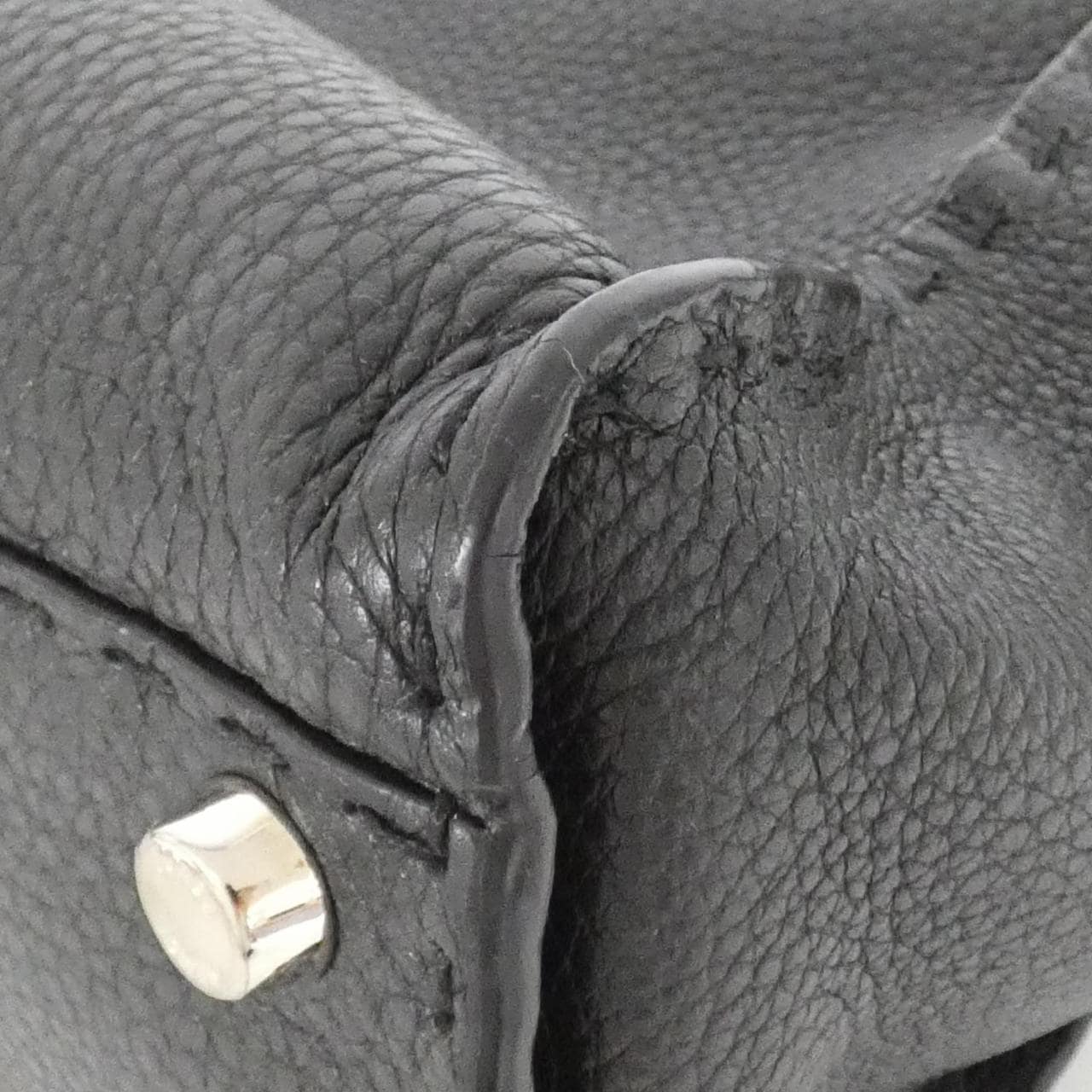 FENDI Peekaboo 8BN290 Q0J Bag Black Rank A - Thumbnail 2