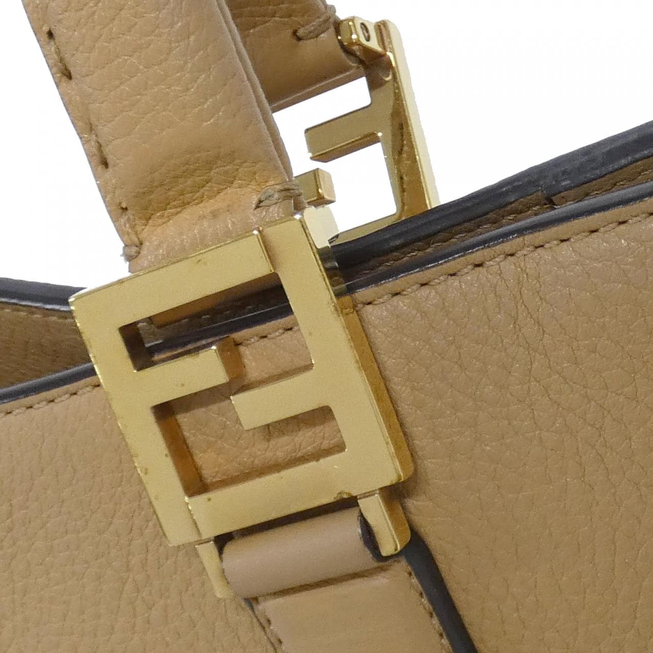 FENDI 8BH367 SFR Tote 黑色 中古品A - 縮圖 6