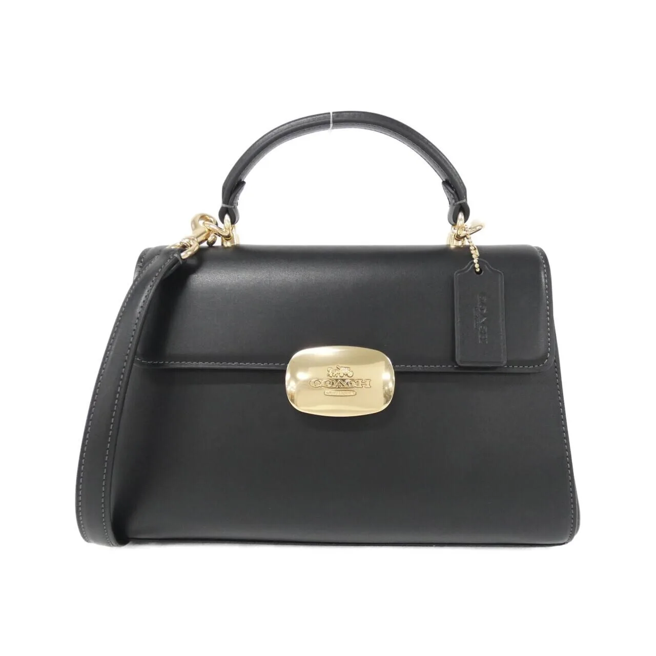 COACH CP006 Handbag Leather