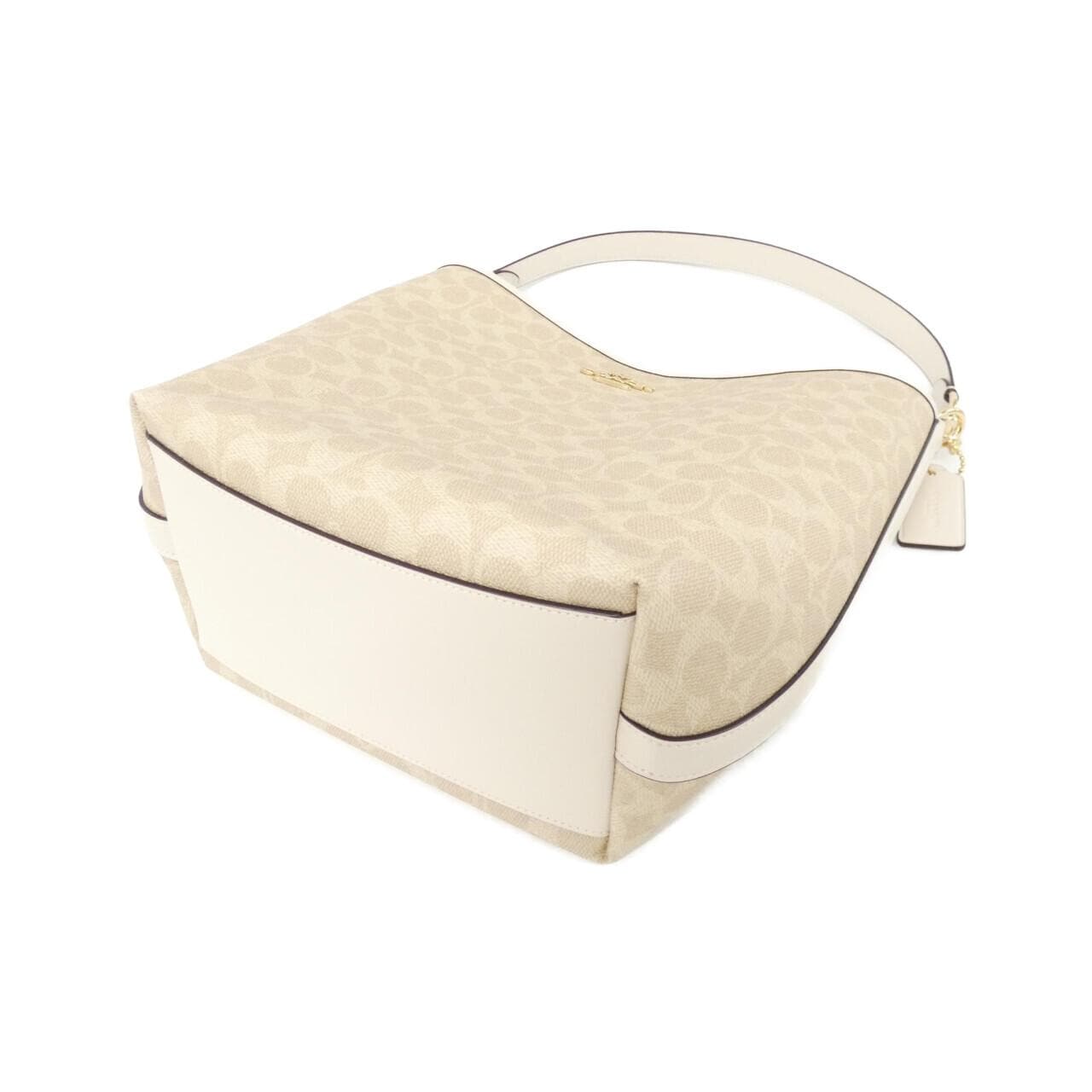 COACH CT802 Shoulder Bag Canvas 黑色 帆布 新品 - 縮圖 3