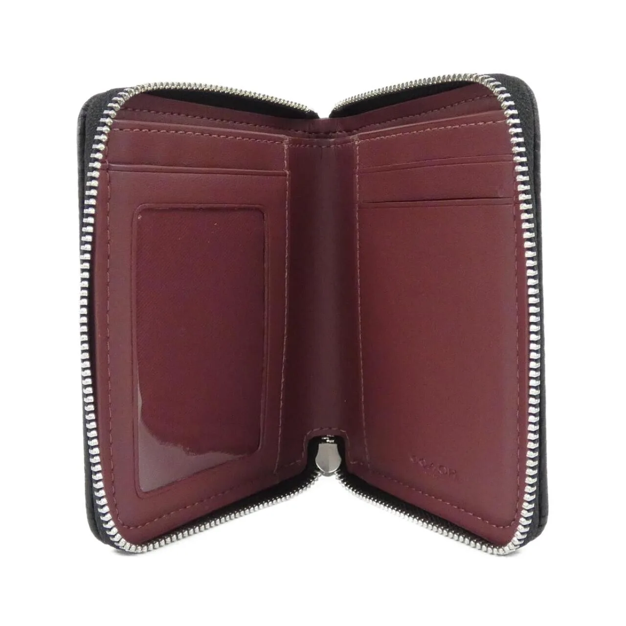 COACH CH389 Coin Case Canvas 黑色 帆布 新品 - 縮圖 5