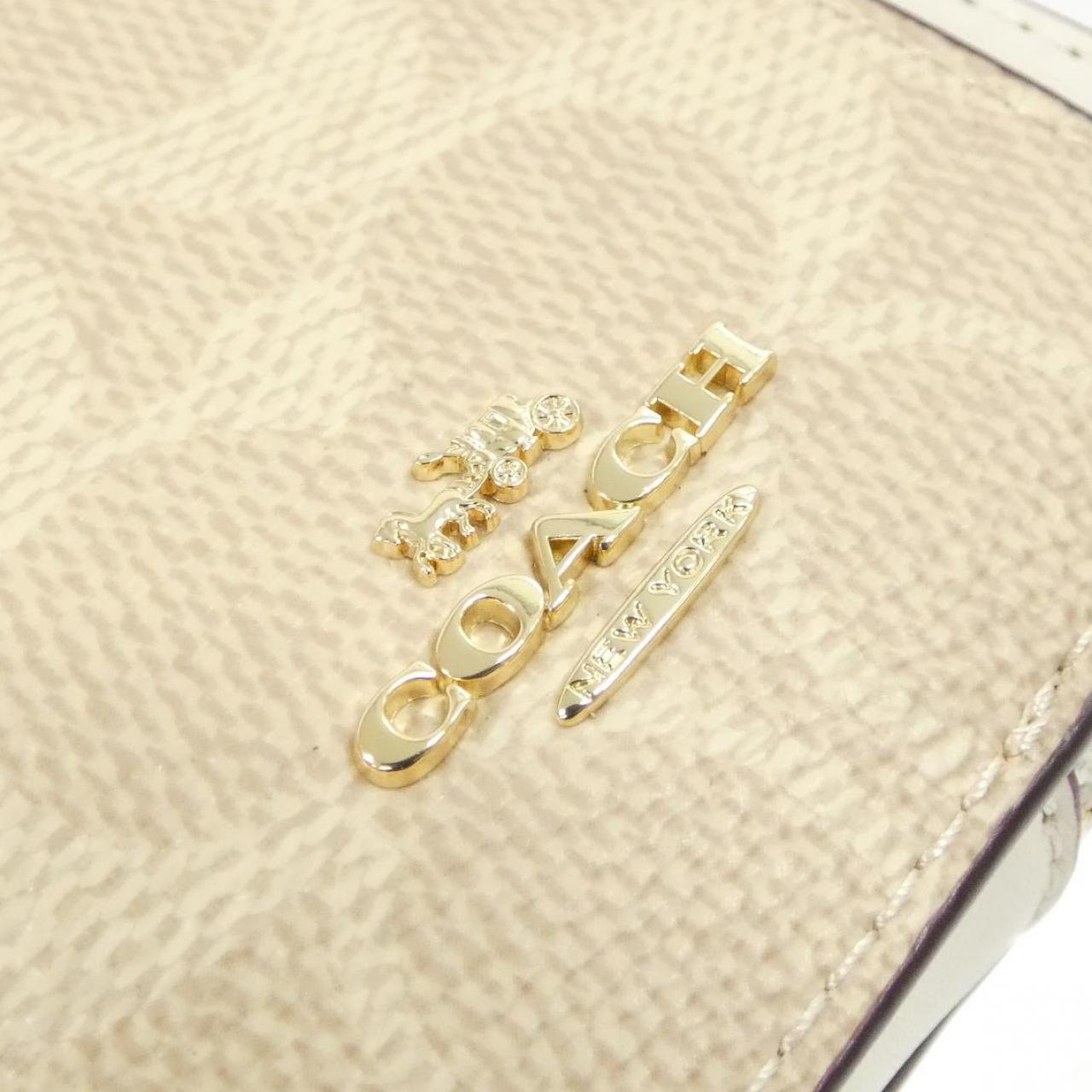 COACH CW883 Card Case Canvas 3