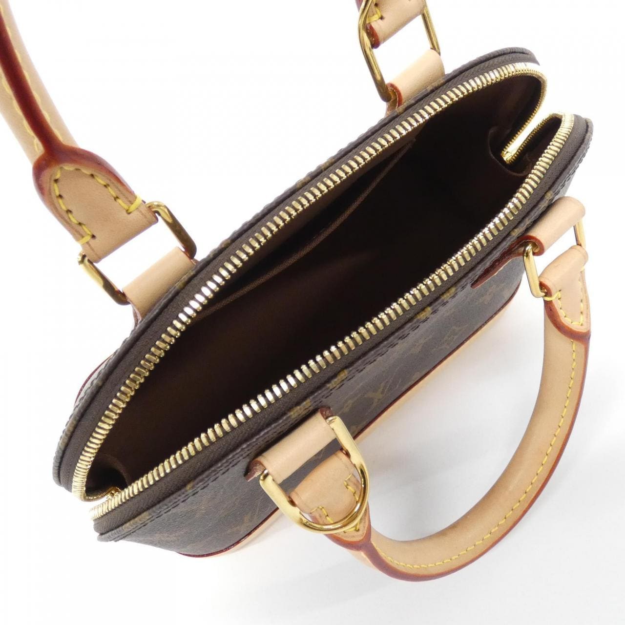 LOUIS VUITTON Alma M46990 Bag Monogram Black Monogram - Thumbnail 9