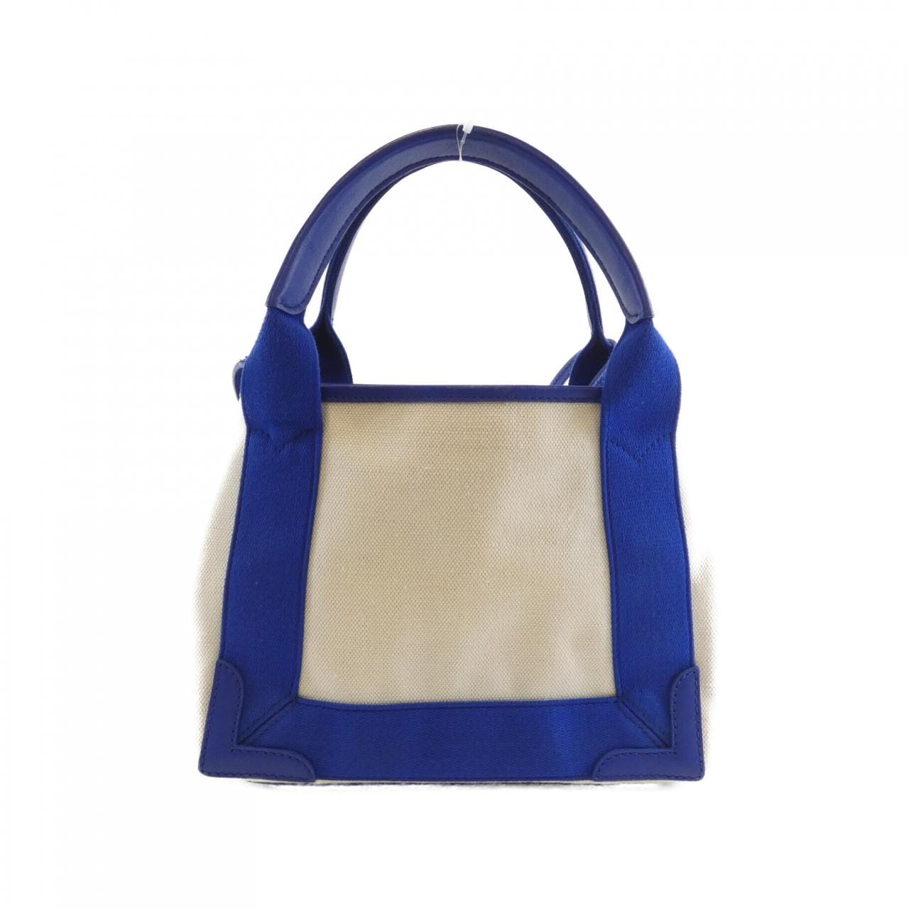 BALENCIAGA 390346 AQ38N Bag Canvas 深藍色 帆布 - 縮圖 2