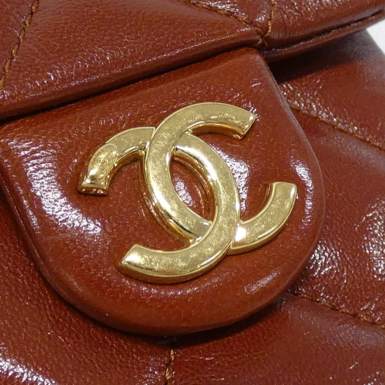 CHANEL AS4993 Handbag Lambskin Brown Lambskin - Thumbnail 4