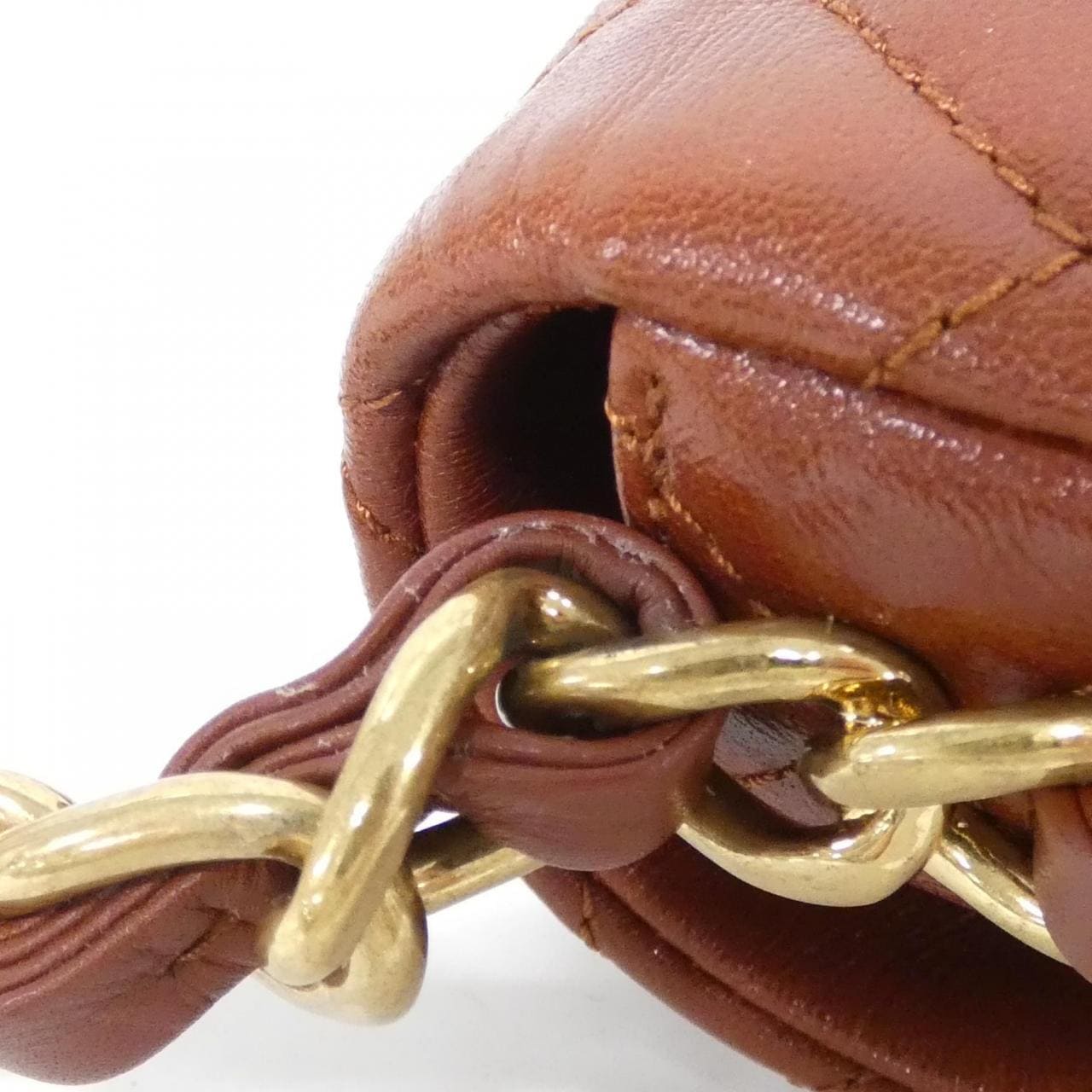 CHANEL AS4993 Handbag Lambskin Brown Lambskin - Thumbnail 6