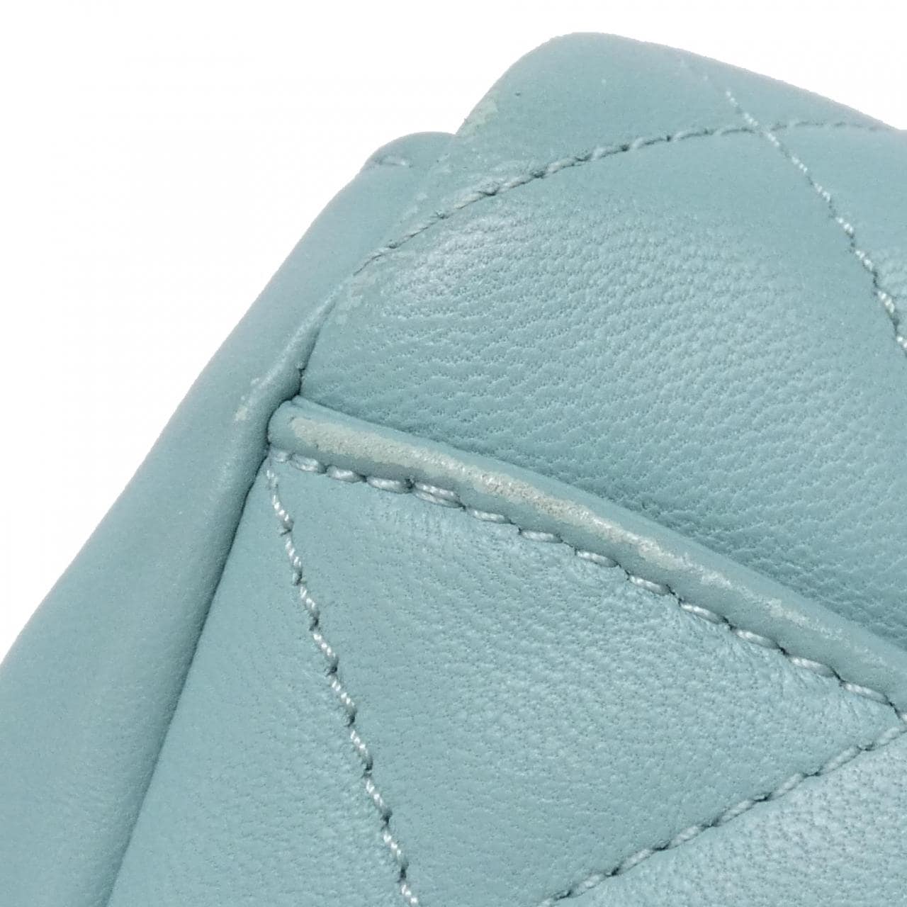 CHANEL Chanel 19 AS1357 Handbag Lambskin 藍色 羊皮 中古品A - 縮圖 4