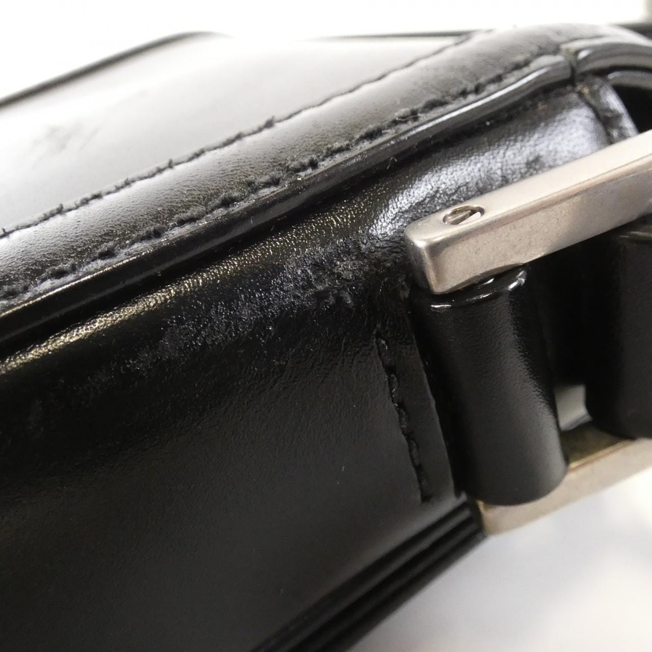 SAINT LAURENT 753963 0SX0E Shoulder Bag Black Rank B - Thumbnail 5