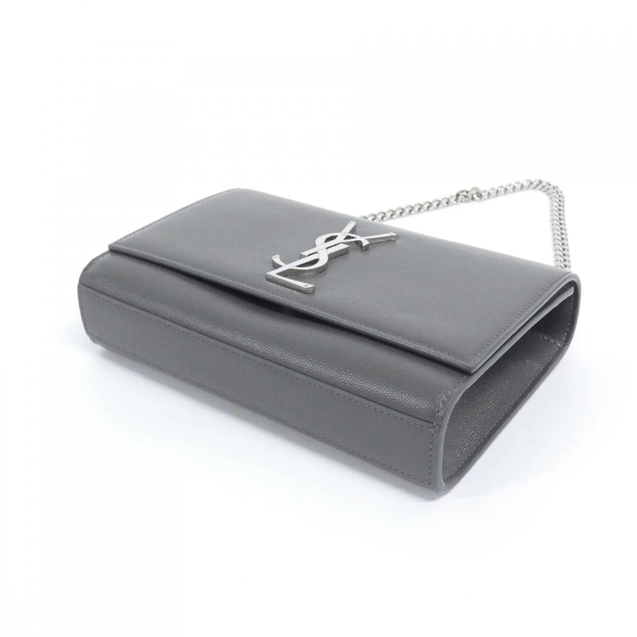 SAINT LAURENT Kate 469390 BOW0N Shoulder 黑色 中古品A - 縮圖 3