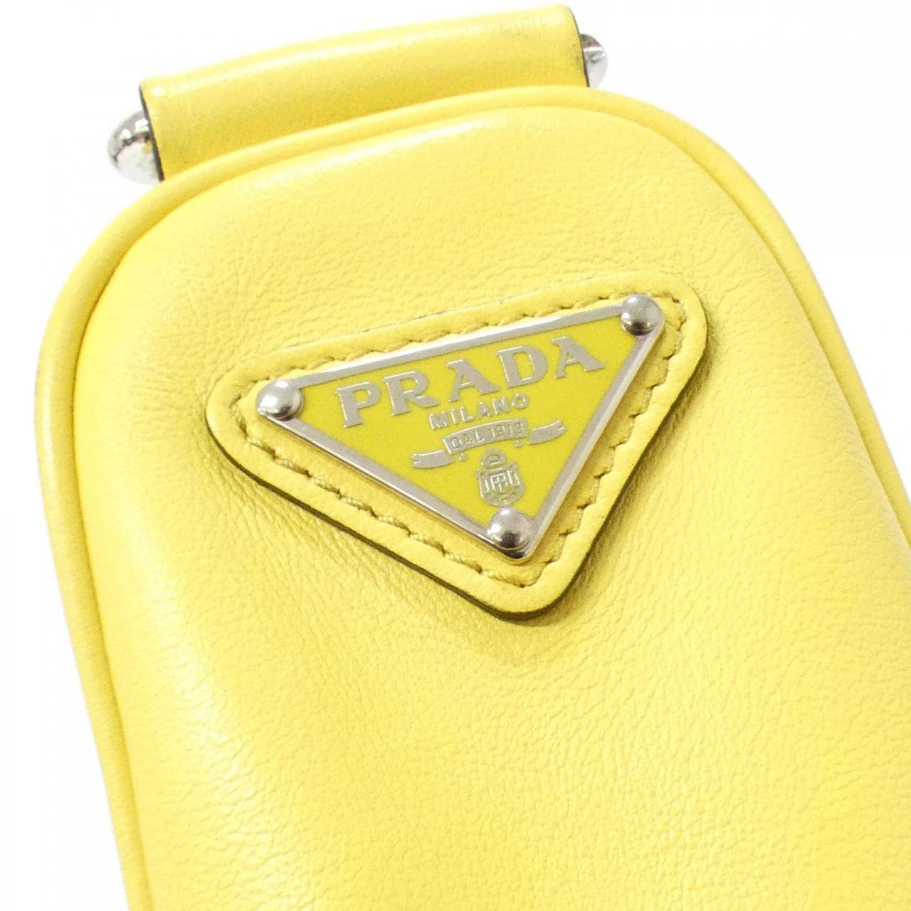 PRADA 1BH190 Shoulder Bag 黑色 中古品A - 縮圖 6