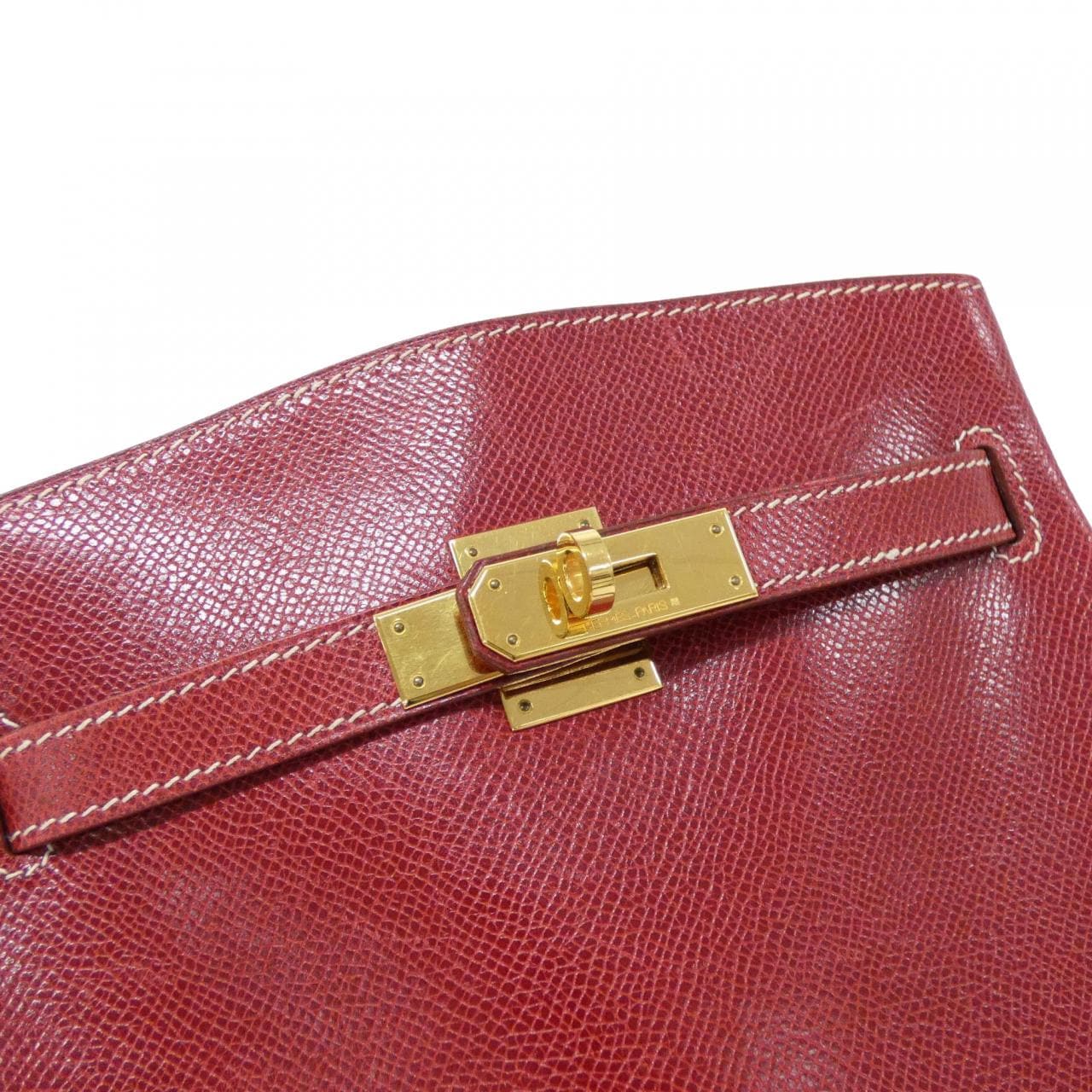 HERMES HERMÈS Shoulder Bag Rouge - Thumbnail 5