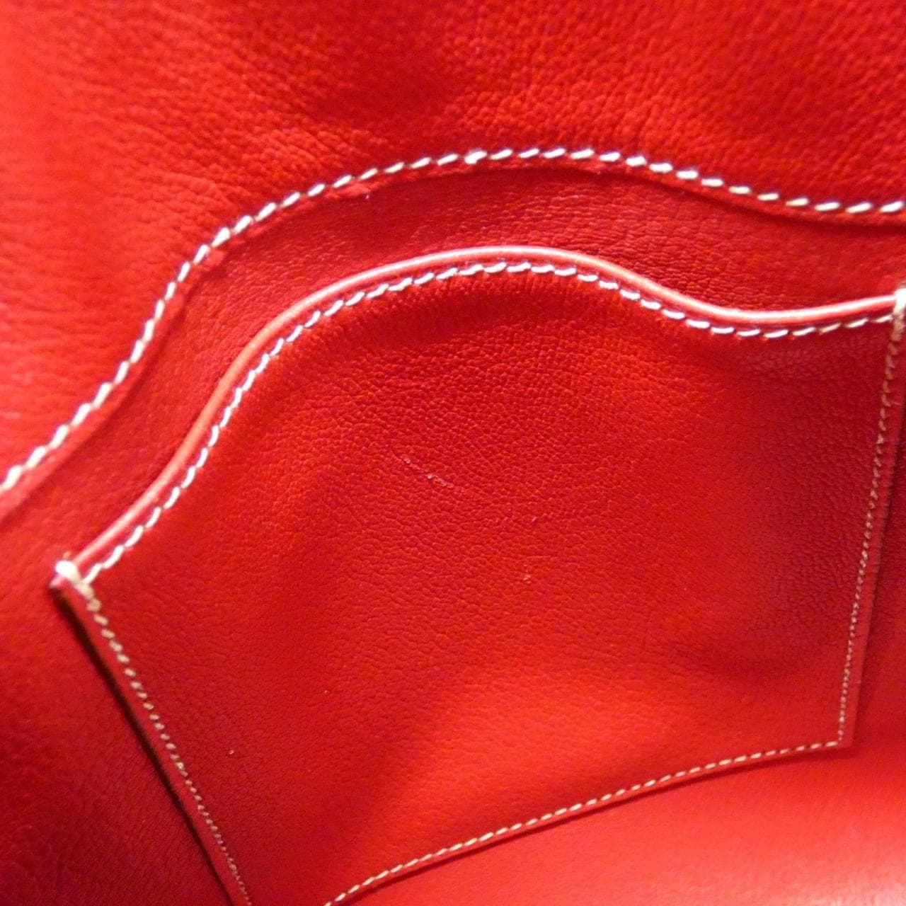HERMES HERMÈS Shoulder Bag Rouge - Thumbnail 8