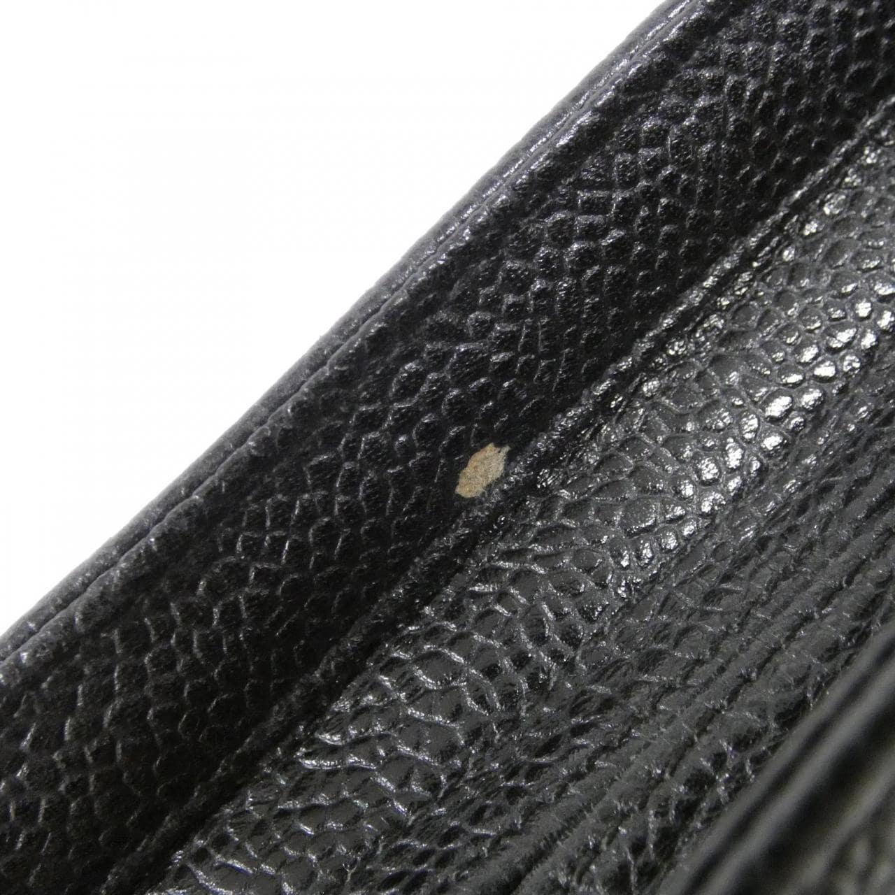 CHANEL Shoulder Grained Calfskin Black Grained Calfskin - Thumbnail 6