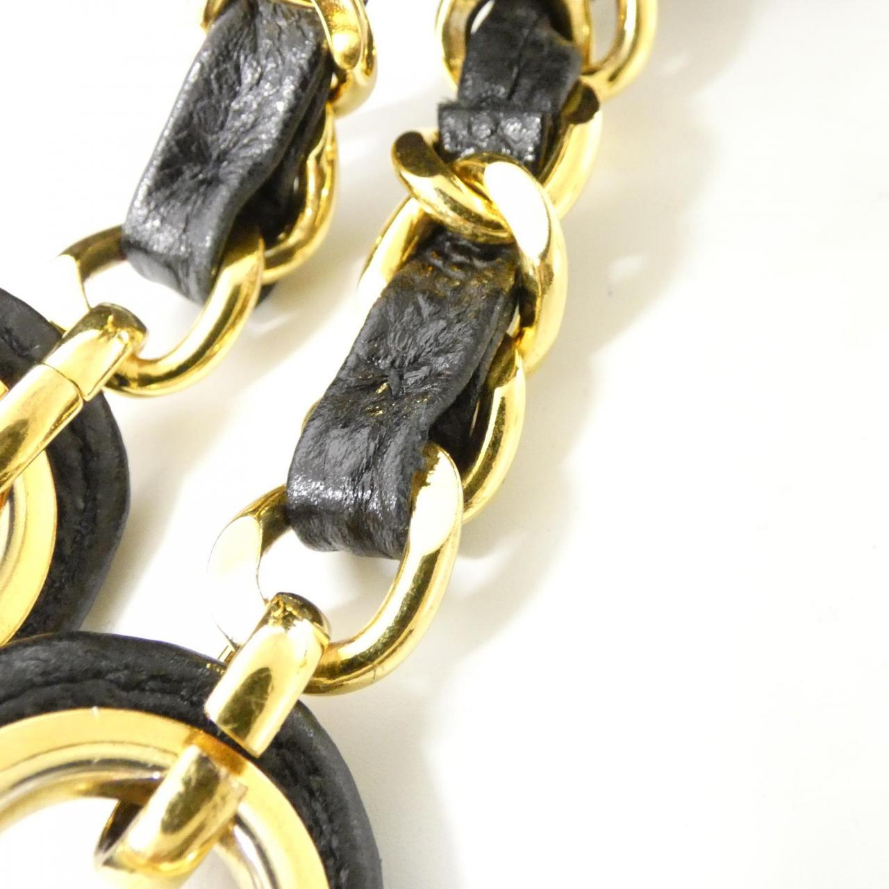 CHANEL 03675 Shoulder Grained Calfskin 黑色 荔枝紋牛皮 中古品A - 縮圖 7