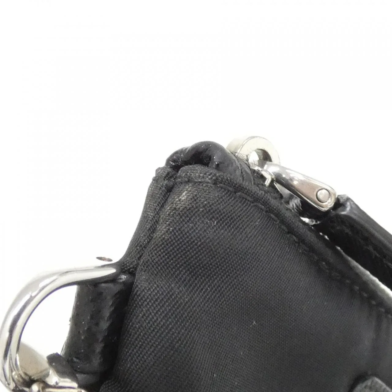 PRADA 2TT091 Pouch 黑色 中古品A - 縮圖 8