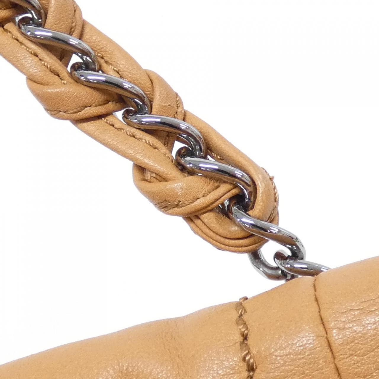 CHANEL 31407 Shoulder 棕色 中古品A - 縮圖 8