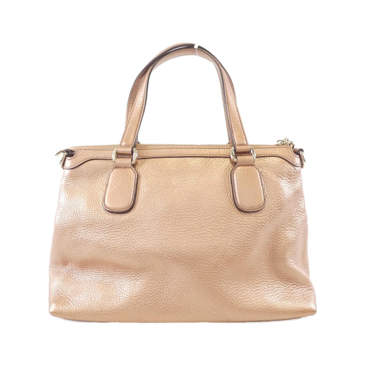 GUCCI 308362 AH90Z Bag Leather 黑色 皮革 中古品A - 縮圖 2