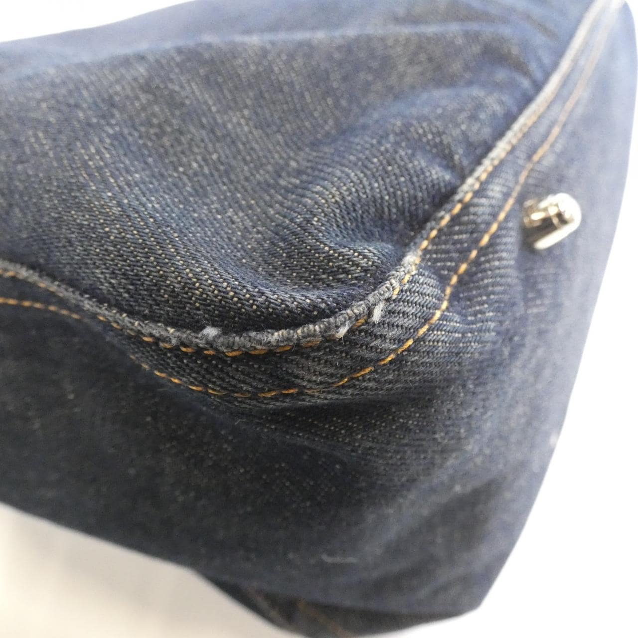 FENDI 26329 Bag Denim 藍色 牛仔布 中古品B - 縮圖 2