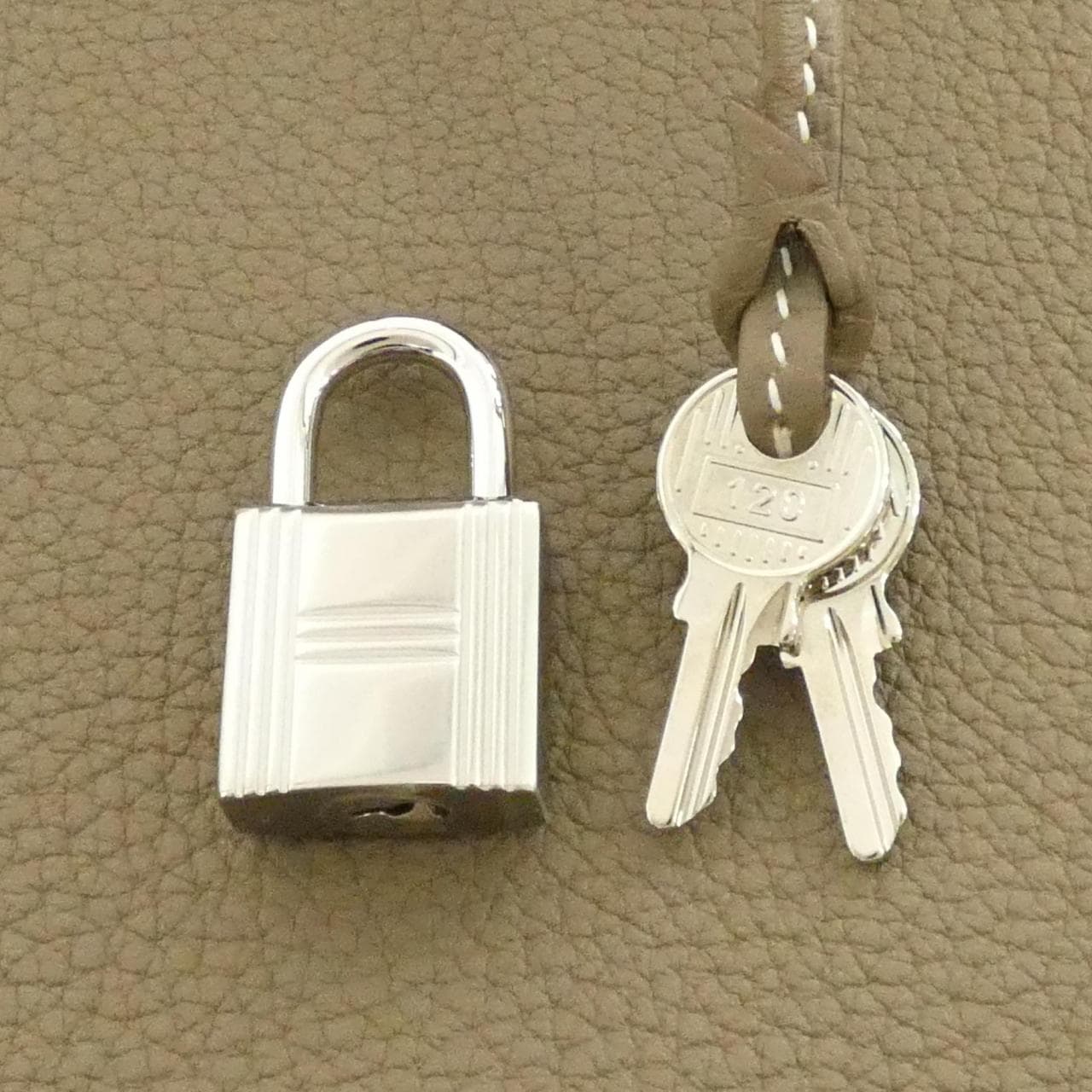 HERMES HERMÈS Birkin 030275CK Bag Togo Etoupe Togo Leather Rank A - Thumbnail 4