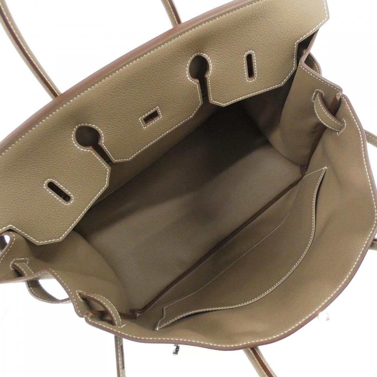 HERMES HERMÈS Birkin 030275CK Bag Togo Etoupe Togo Leather Rank A - Thumbnail 7