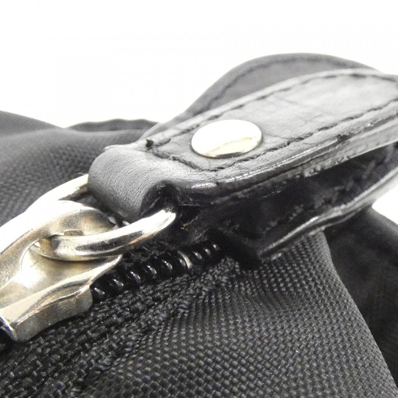 CHANEL 33100 Handbag Nylon Black Nylon - Thumbnail 6