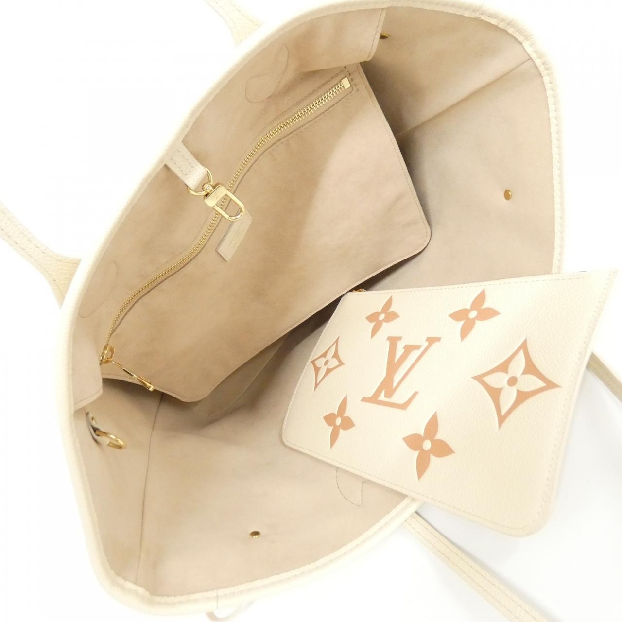 LOUIS VUITTON Neverfull M21579 Bag Monogram 黑色 Monogram 中古品A - 縮圖 8