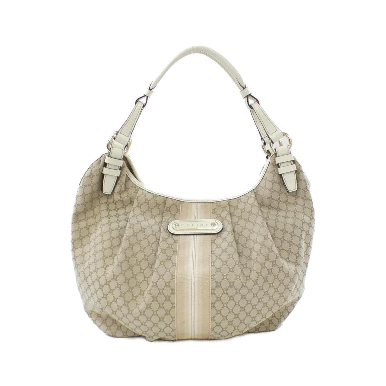 CELINE Shoulder Bag Canvas