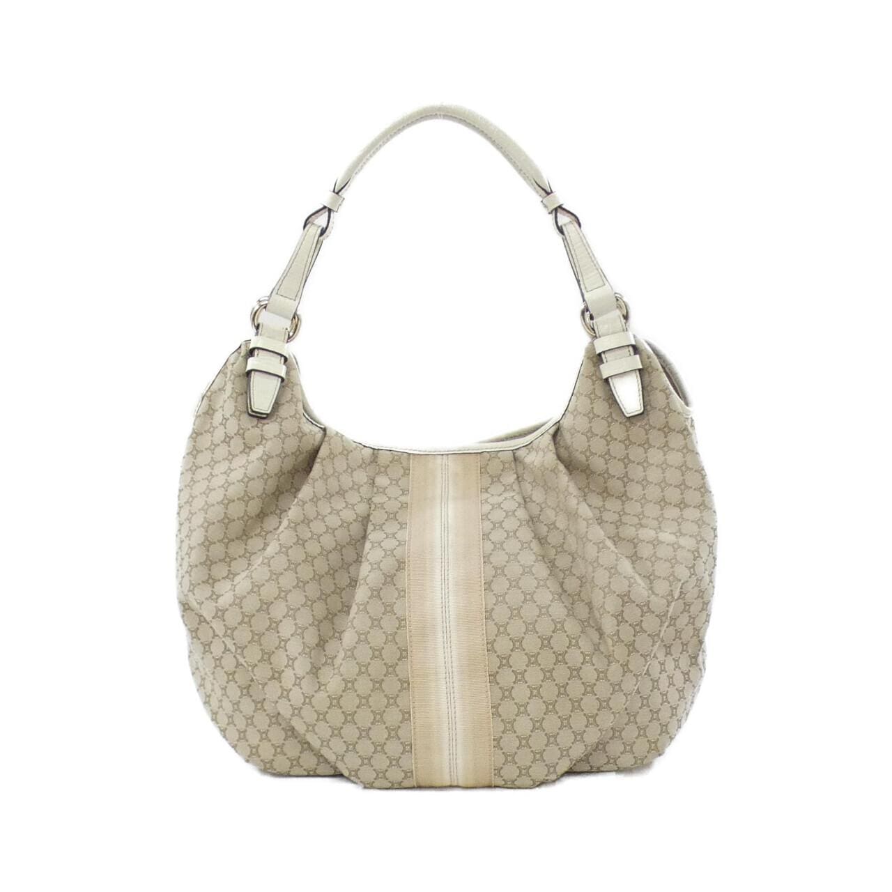 CELINE Shoulder Bag Canvas 白色 帆布 中古品A - 縮圖 2