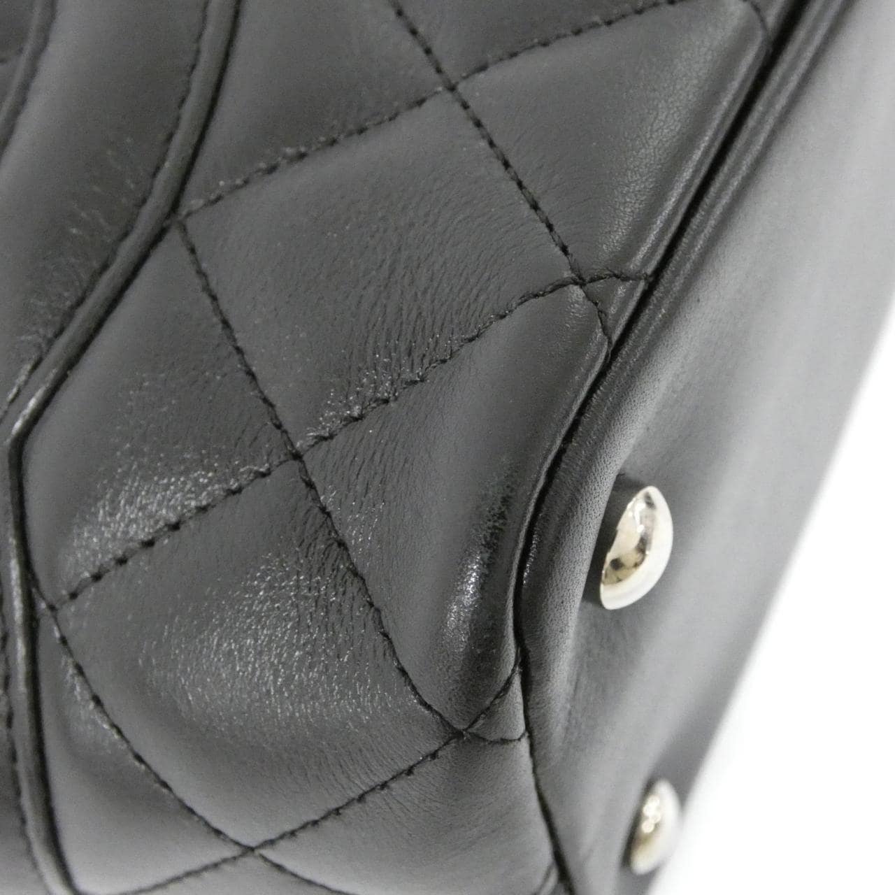 CHANEL Cambon 25166 Handbag Black Rank A - Thumbnail 4