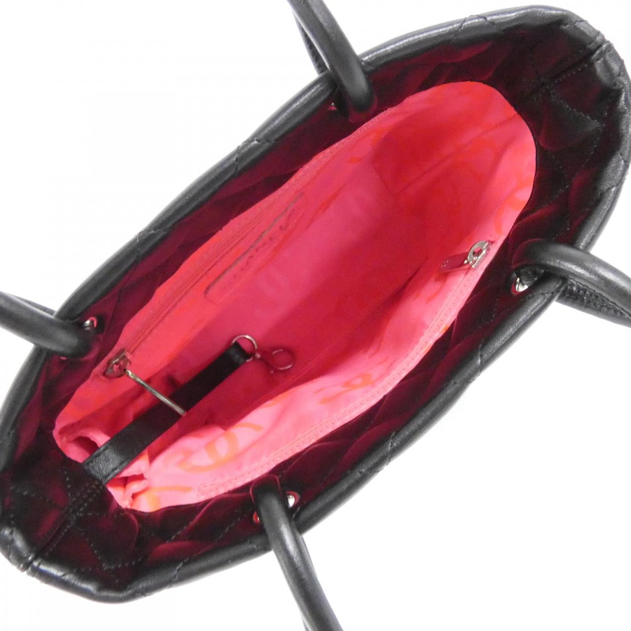 CHANEL Cambon 25166 Handbag Black Rank A - Thumbnail 8