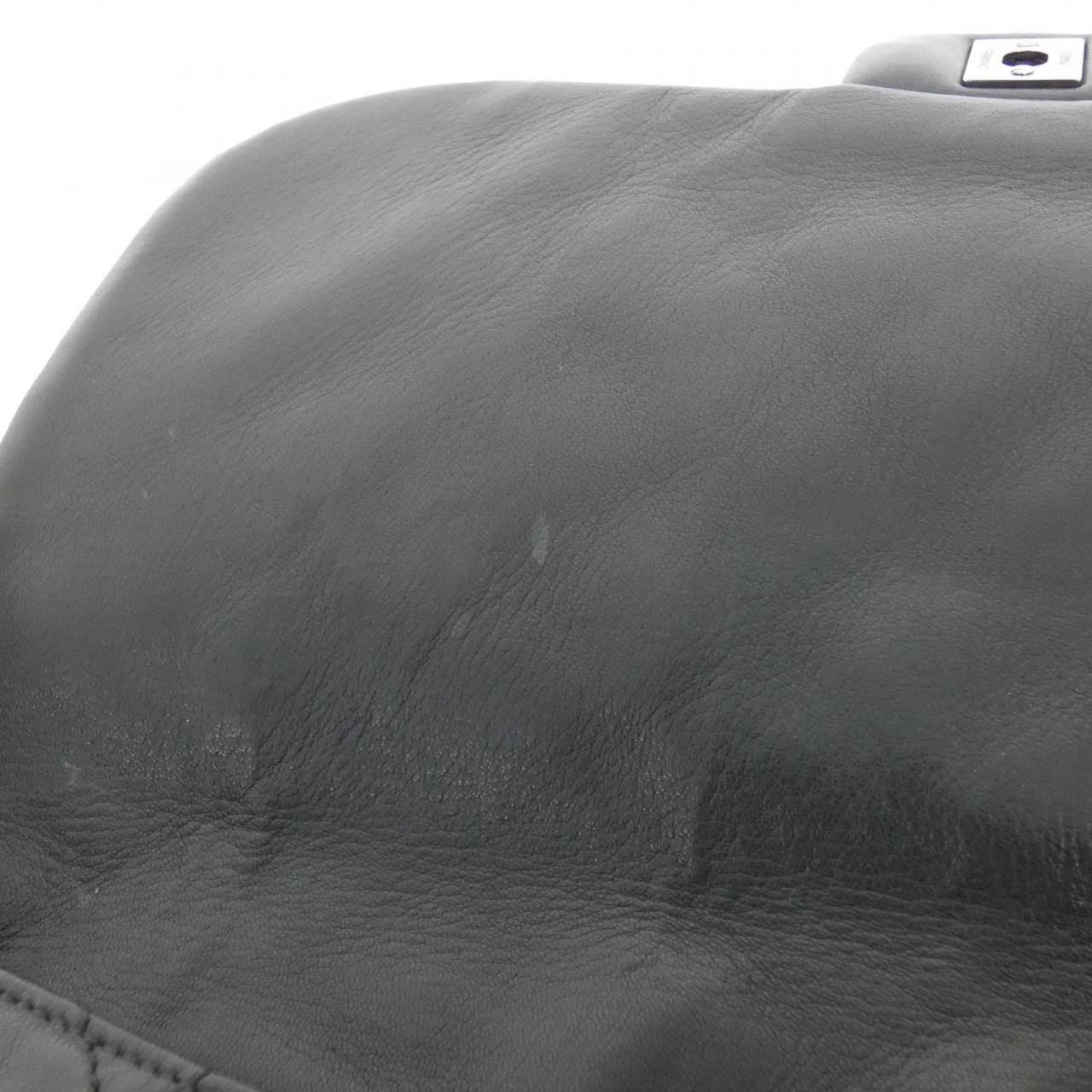 CHANEL 66222 Handbag Lambskin Black Lambskin - Thumbnail 8