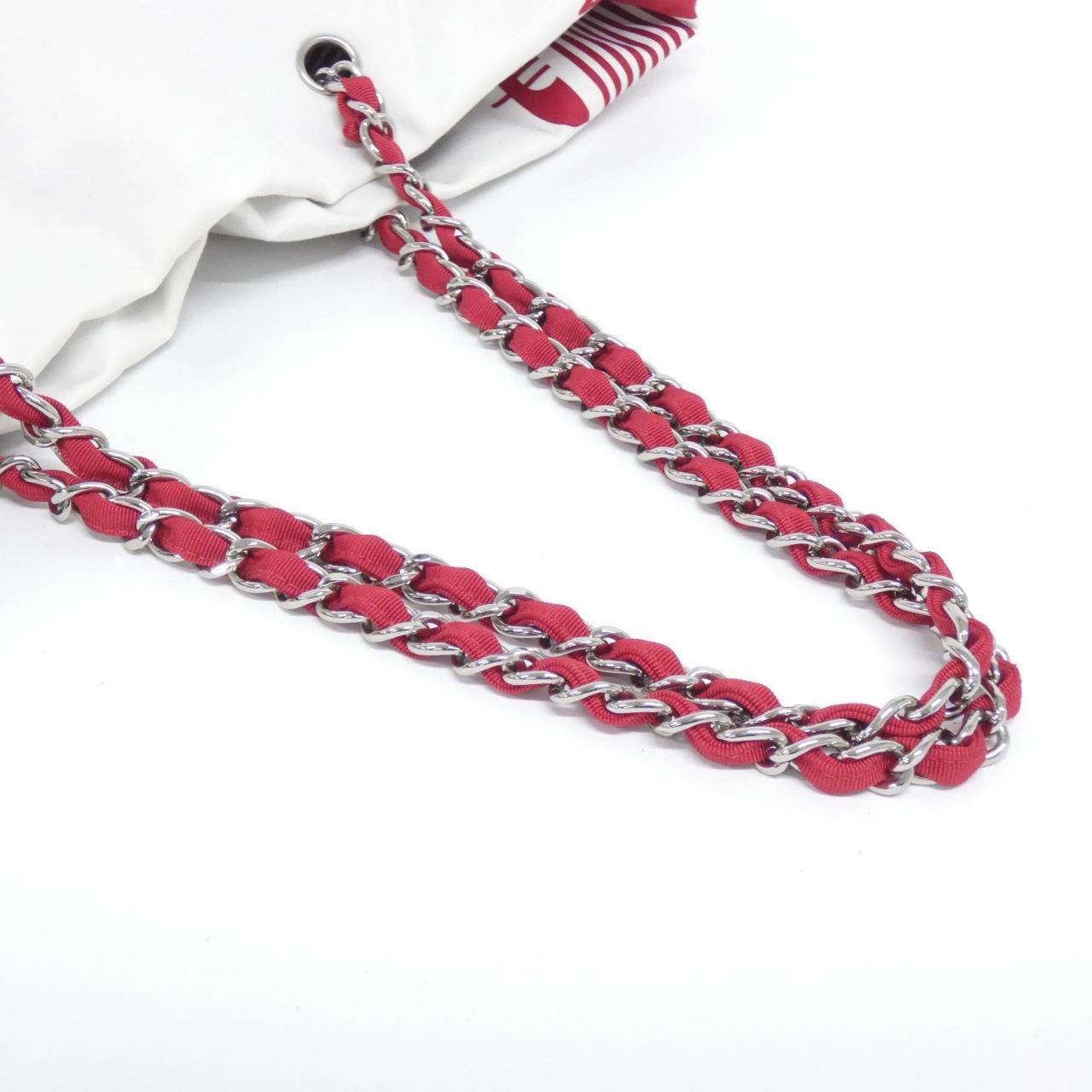 CHANEL 47970 Shoulder Canvas Black Canvas - Thumbnail 4