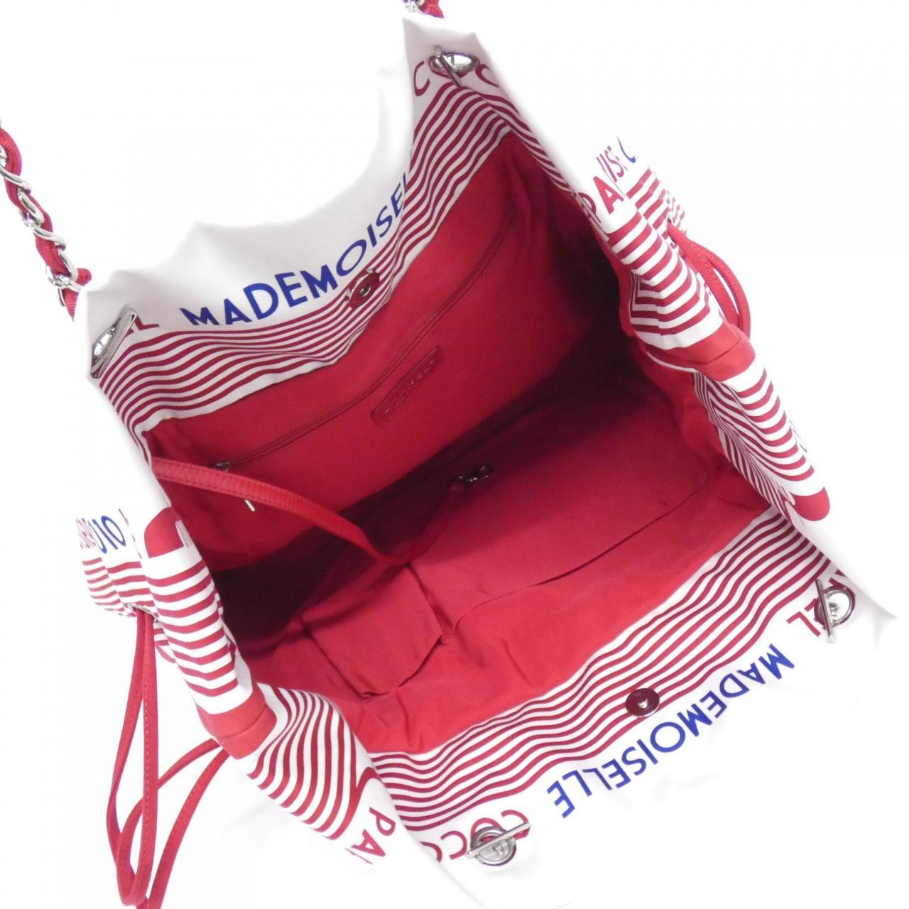 CHANEL 47970 Shoulder Canvas Black Canvas - Thumbnail 5