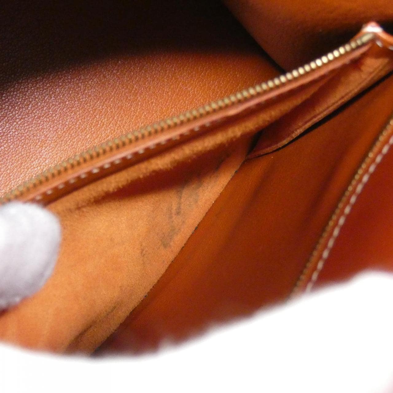 HERMES HERMÈS Kelly 001848CC Bag Box Calf Black Box Calf Leather - Thumbnail 9