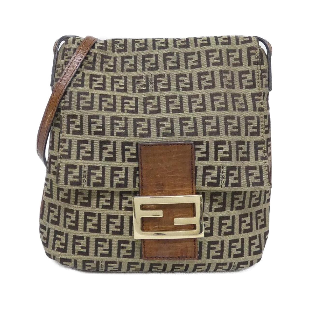 FENDI 8BT075 TN9 Shoulder Bag Canvas