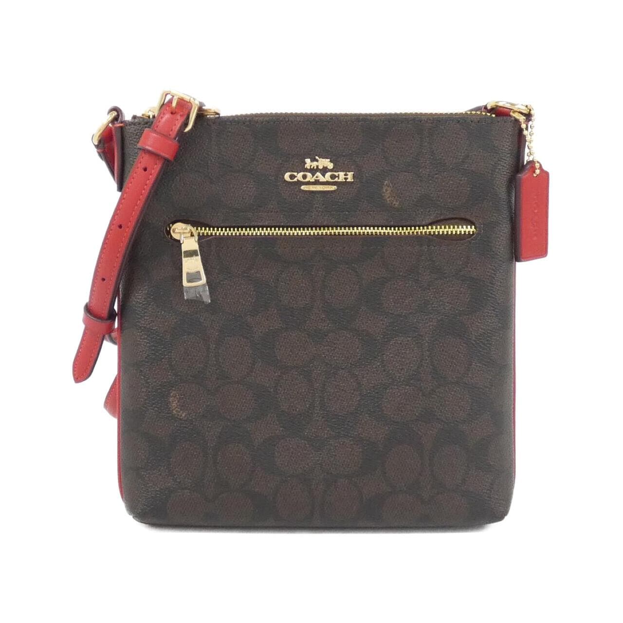 COACH CW325 肩背包 帆布