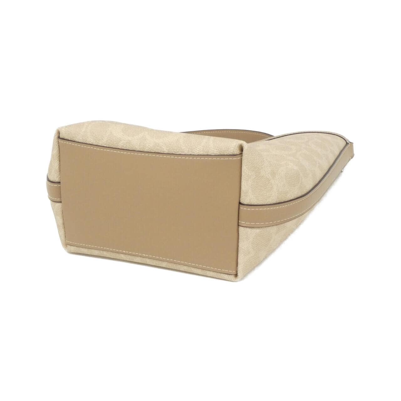 COACH CT800 Shoulder Bag Canvas Black Canvas New - Thumbnail 3