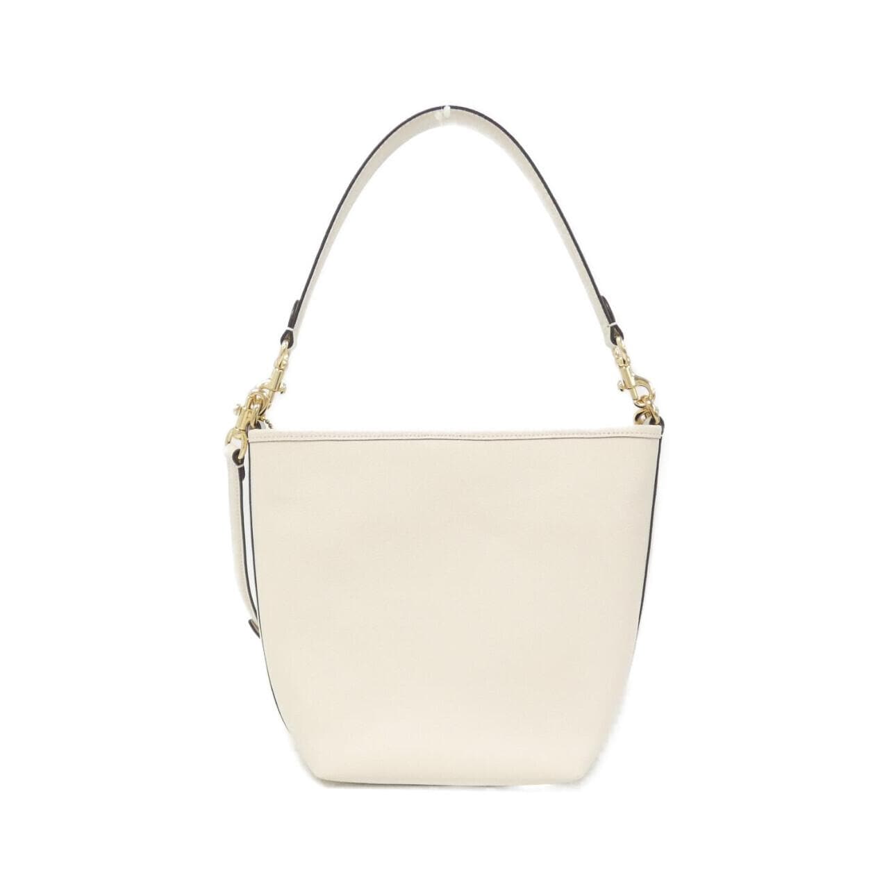 COACH CT801 Shoulder Bag Leather Black Leather - Thumbnail 2