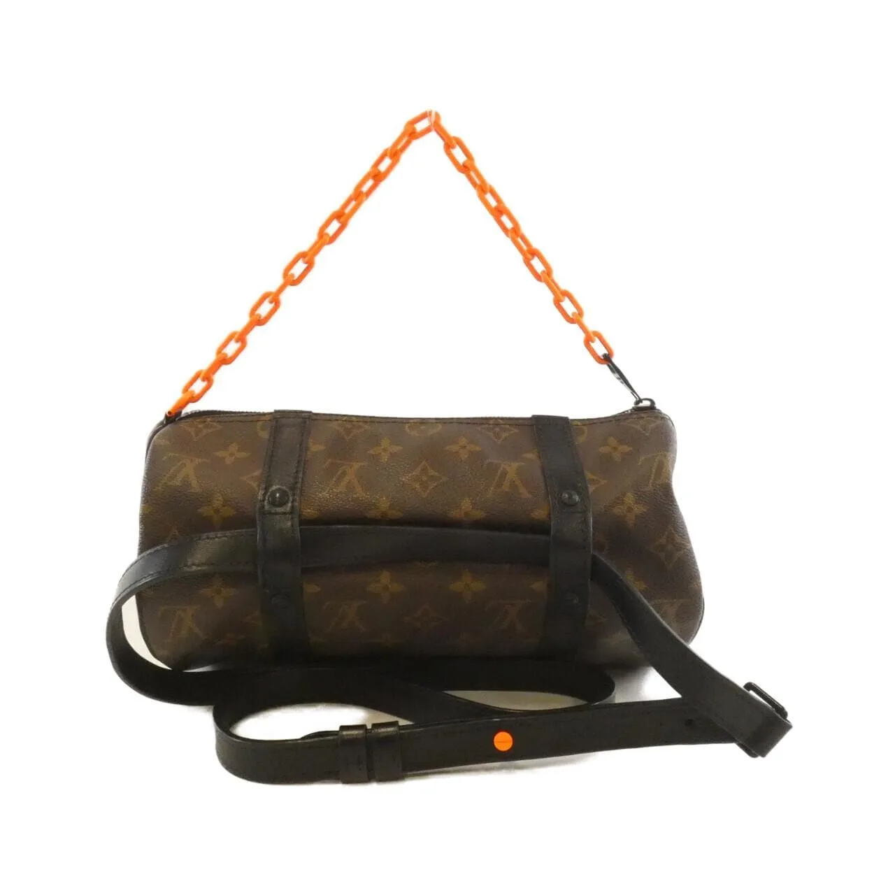 LOUIS VUITTON M44479 Shoulder Monogram 黑色 Monogram 中古品A - 縮圖 2
