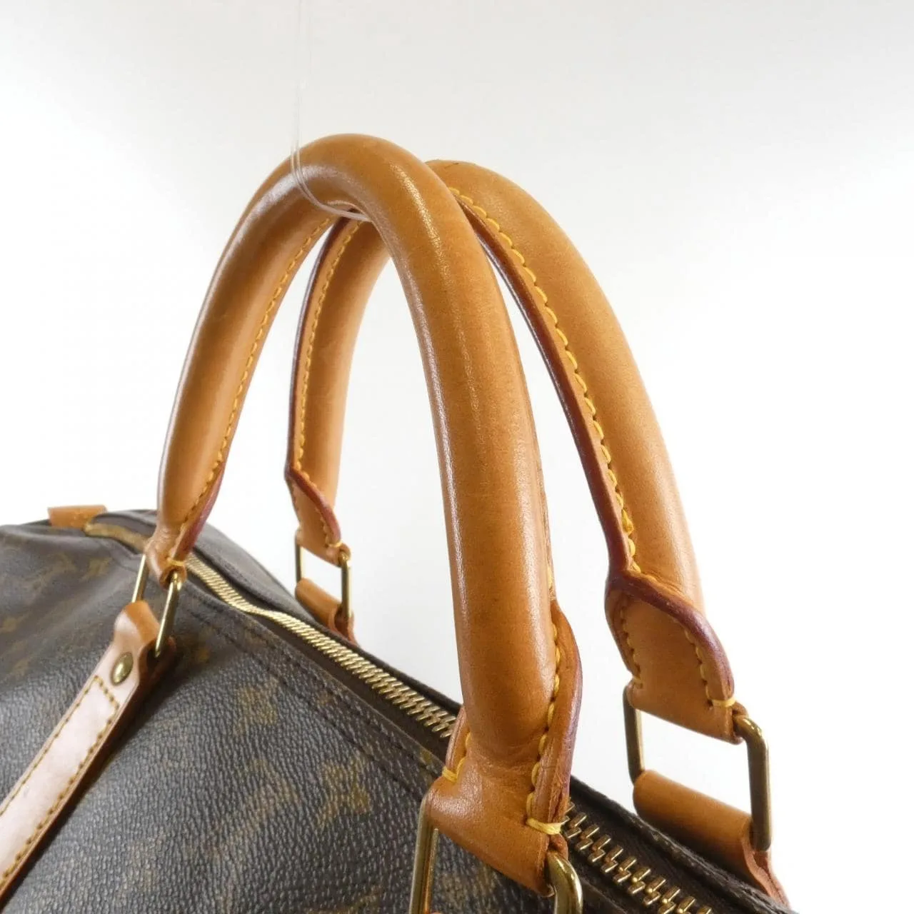 LOUIS VUITTON Keepall M41422 Boston Monogram Black Monogram Rank B - Thumbnail 6