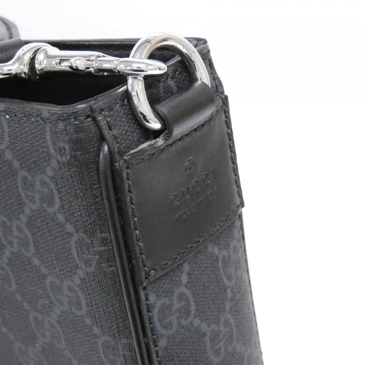 GUCCI 794918 FADJA Handbag Canvas Black Canvas Rank A - Thumbnail 6