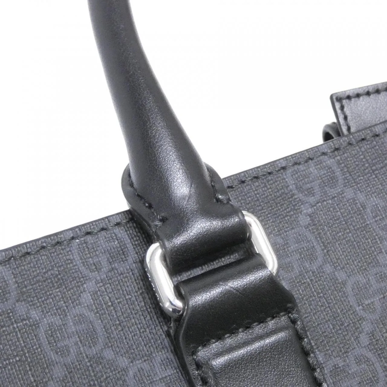 GUCCI 794918 FADJA Handbag Canvas Black Canvas Rank A - Thumbnail 7