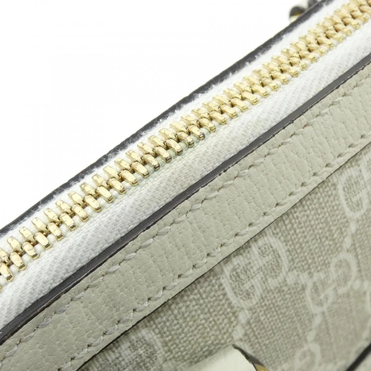 GUCCI Horsebit 1955 677212 UULAG Handbag Canvas Black Canvas Rank A - Thumbnail 4